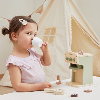 PolarB® Wooden Coffee Machine Set